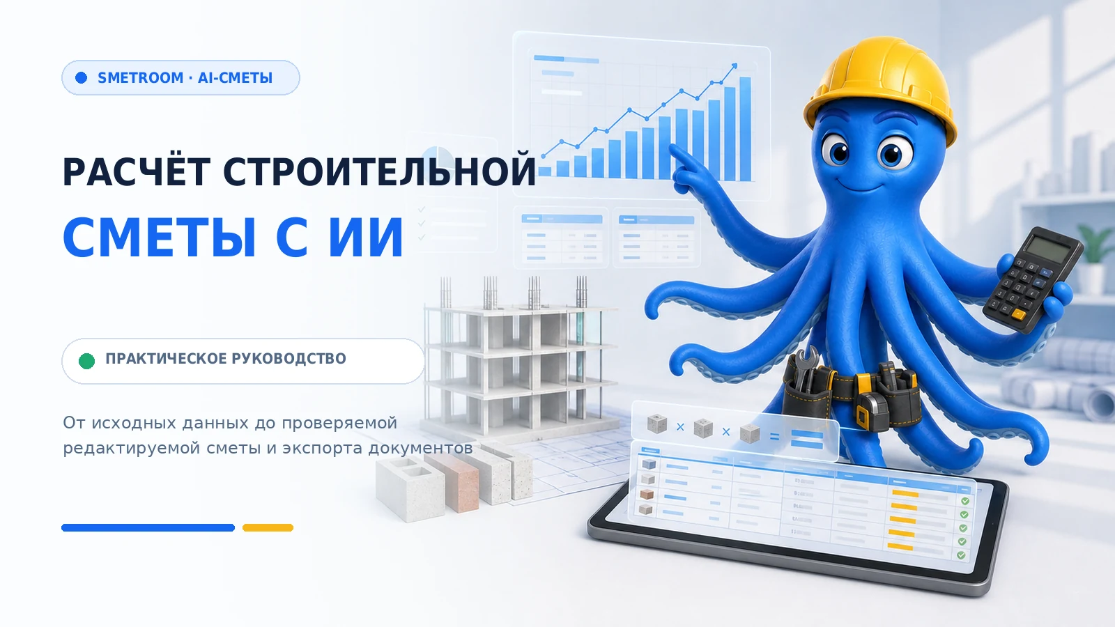 расчёт строительной сметы с ИИ